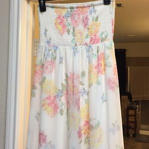 Old Navy strapless maxi dress NWOT